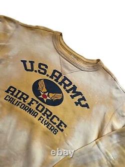 Sweatshirt épais délavé Buzz Rickson's US Army Air Force California Flyers