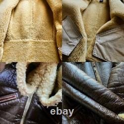 The Real Mccoy’s Type B-6 Army Air Forces Flight Jacket Real Sheepskin 42