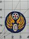 Théâtre Fabriqué Ww 2 Us Army 10th Air Force Patch Inv# K6558