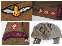 Totalement Authentique Ww II Armée Britannique Pilotes D'observation Aérienne Battledress