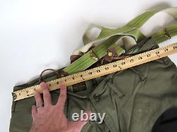 Traduire en français : Pantalon de vol Eddie Bauer Army Air Force en duvet d'oie de la Seconde Guerre mondiale (WW2) A-8, taille 40, 36 x 30.