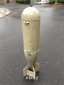 U. S. 100 Livres Mk 15 Metal Dummy Pratique Bombe De L'armée De L'air Militaire De L'armée De L'air