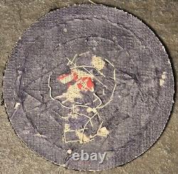 USAAF 3e US ARMY AIR FORCE Patch en fil d'or WW2 ORIGINAL RARE VINTAGE MILITAIRE SSI