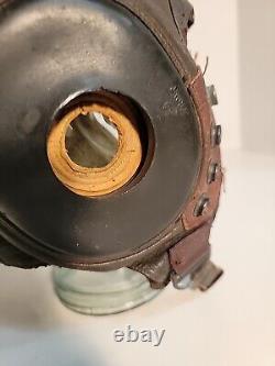 USAAF TYPE A-11 CASQUE DE VOL EN CUIR 3189 - TAILLE GRANDE. Force aérienne de l'armée