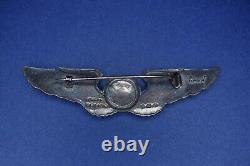 Uber Rare Jr Gaunt Sterling A Marqué Ww2 Observer Wing Us Army Air Force/corps
