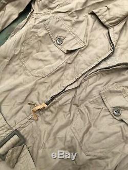 Us Air Force Type An-s-31 Combinaison De Vol Été Tan Cotton Sz 38