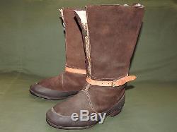 Us Army Aaf Ww2 8ème Force Aérienne P-51 Mustang Pilot British Sheepskin Boots