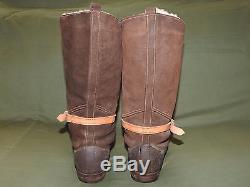 Us Army Aaf Ww2 8ème Force Aérienne P-51 Mustang Pilot British Sheepskin Boots