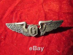 Us Army Air Force Aaf Glider Pilot Wing 3 Pouces Gaunt