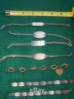 Us Army Air Force Aaf Sterling Lot Lot De Wings Gravés Ailes Prop Chérie