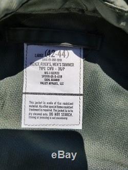 Us Army Cwu-36 / P L Nwot Mfg De Creative Apparel 100% Aramide Daté De 2001