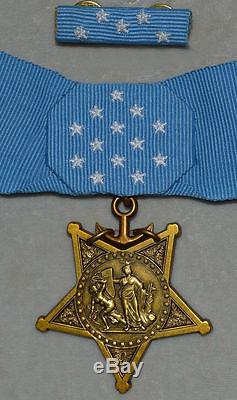 Us Commande De La Commande Ww1 Ww2, Armée, Marine, Armée De L'air, Ensemble Complet De Médaille D'honneur Top Rare