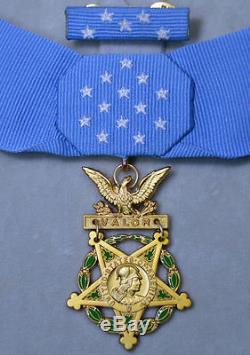 Us Commande De La Commande Ww1 Ww2, Armée, Marine, Armée De L'air, Ensemble Complet De Médaille D'honneur Top Rare