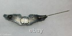 Us Pre Ww2 Army Air Force Pin Back 1930s Pilot's Wings 3 Gemsco Ny Nr Mint M333