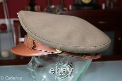 Us Ww2 Army Usaaf Air Force Officer’s Crusher Style Silverwoods! Chapeau Visière