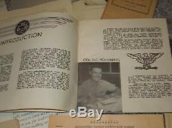Us Wwii 20e Armée Armée De L'air Gunner Médaille Papier Document Lot Groupe Pacifique Japon