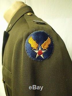 Usaaf, Manteau, Pantalon Et Chemise Uniformes Des Officiers De L'armée De L'air De L'armée Américaine