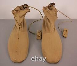 VTG 1940s WW2 US Type II Armée de l'Air chauffée Capuche & Mocassins WWII 40s