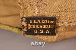 VTG 1940s WW2 US Type II Armée de l'Air chauffée Capuche & Mocassins WWII 40s