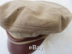 Véritable Ww2 Vintage Us Army Air Force Mission 50 Crusher Hat Bancroft Flighter