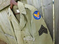 Veste De Campagne M-41 Originale De La Wwii Us Army Air Force