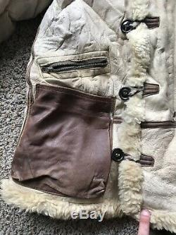 Veste De Vol Artic Originale De La Seconde Guerre Mondiale Ww2 Aero Leather Co.