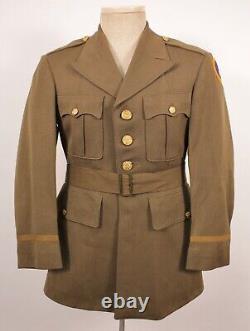 Veste d'uniforme d'officier de la 3e Force aérienne de l'armée américaine de la Seconde Guerre mondiale pour hommes de taille S WW2