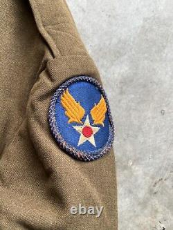 Veste de cérémonie de l'armée américaine, des Marines et de l'armée de l'air de la Seconde Guerre mondiale datée de 1940 WWII USA