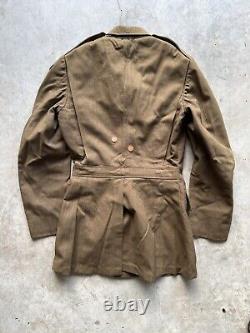 Veste de cérémonie de l'armée américaine, des Marines et de l'armée de l'air de la Seconde Guerre mondiale datée de 1940 WWII USA