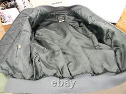 Veste de vol Vintage de l'armée de l'air de taille intermédiaire 38 MA-1 fabriquée aux États-Unis 2F0