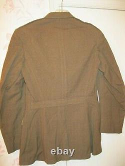 Veste en laine de service de classe A M-1942 de l'USAAF de la Seconde Guerre mondiale WW2 en taille 38 XL