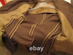 Veste en laine de service de classe A M-1942 de l'USAAF de la Seconde Guerre mondiale WW2 en taille 38 XL