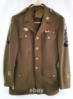 Veste formelle du Corps du génie de l'US Army Air Force de la Seconde Guerre mondiale.