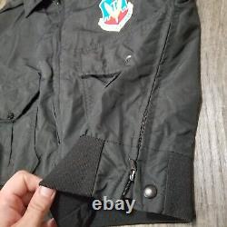 Veste noire régulière Elbeco pour homme, Commande aérienne tactique de la Force aérienne