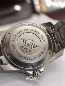 Victorinox Swiss Army 9 G 500 Chronographe Automatique Montre De L'armée De L'air Suisse Date
