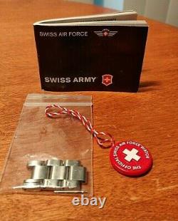 Victorinox Swiss Army Air Force 9g-600 Chronographe Automatique Modèle Suisse 24461