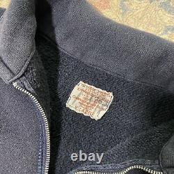 Vintage 50s 60s Champion Usafa Reverse Weave Air Force 1/4 Zip Sweatshirt Rare