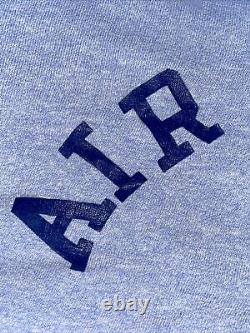 Vintage 70s Force Aérienne De Champion T-shirt XL 88/12 Blue Bar Usaf 60s Army Navy Rare