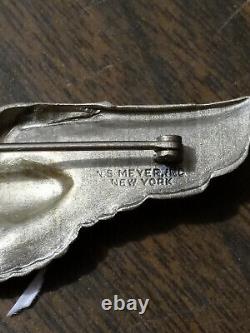 Vintage Air Force Us Airship Pilot Wing Full Size Meyer Sterling