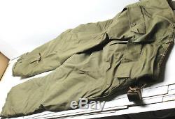 Vintage Antique Ww2 Seconde Guerre Mondiale Airman Équipage Combinaisons Us Army Air Force Taille 38
