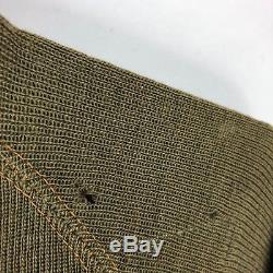 Vintage Des Années 30 Armée De L'armée De L'air C2 Cardigan Pull Veste En Laine Zip Wwii Sz 40 Moyen