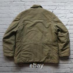 Vintage Type B-29 Flight Jacket Taille L XL Us Army Air Forces Od