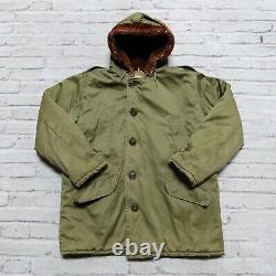Vintage Us Army Air Forces Style B-9 Winter Parka Bomber Jacket Usaaf