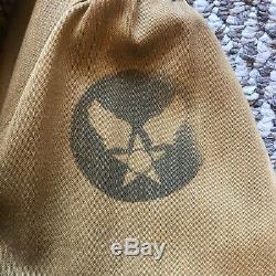 Vintage Vtg 1940 B-15 Flying Flight Jacket Militaire Us Army Air Forces Usaaf