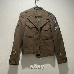 Vintage Ww 2 U.s. Armée De L'air Ike Jacket