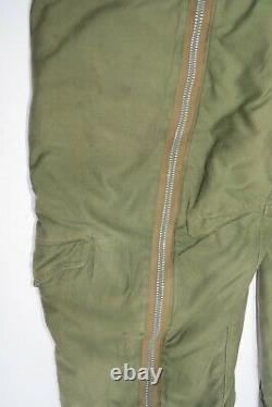 Vintage Wwii 1940's U.s. Army Air Force Type A-11 Pantalons Volants En Fourrure 34