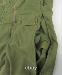 Vintage Wwii 1940's U.s. Army Air Force Type A-11 Pantalons Volants En Fourrure 34