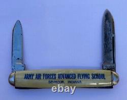 Vintage Wwii Aaf Knife Army Air Forces Advanced Flying School Freeman Airfield