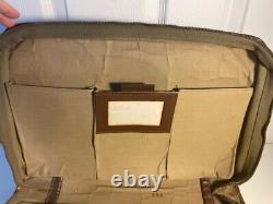 Vintage Wwii Pilots Kit De Navigation Air Force Us Army Sac En Cuir De Vol Satchel