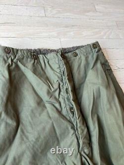 Vintage Wwii Type A-9 Army Us Air Force Bomber Crew Pantalon De Vol Taille 40 / Ww2